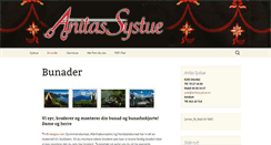 Desktop Screenshot of anitassystue.no